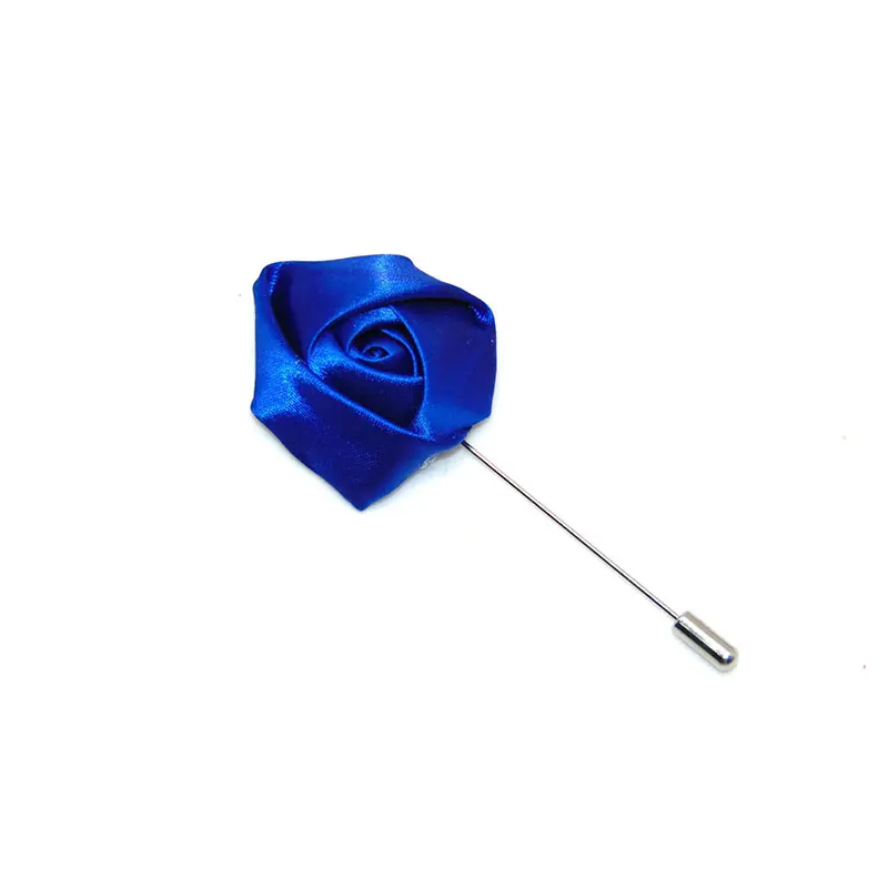 Брошь бутоньерка ручной работы с цветком 22 цвета|Броши| |