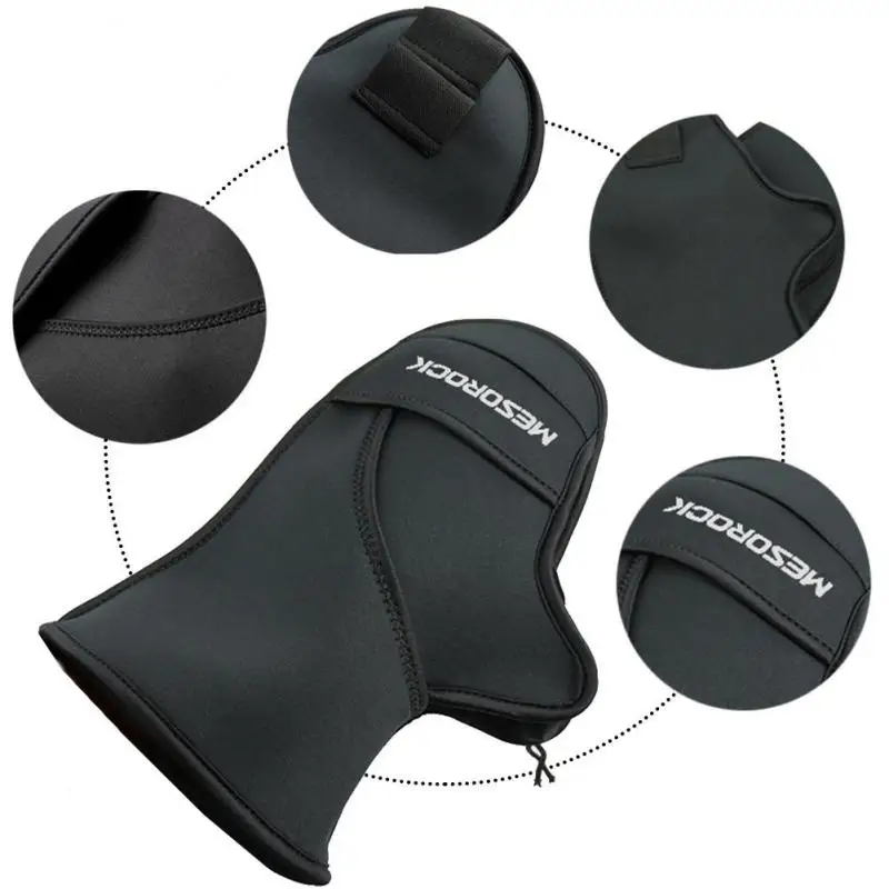 

Waterproof Electric Car Handlebar Motorcycle Handlebar Cover Warm Winter Battery Car Windproof Gloves Windproof Warm Handle