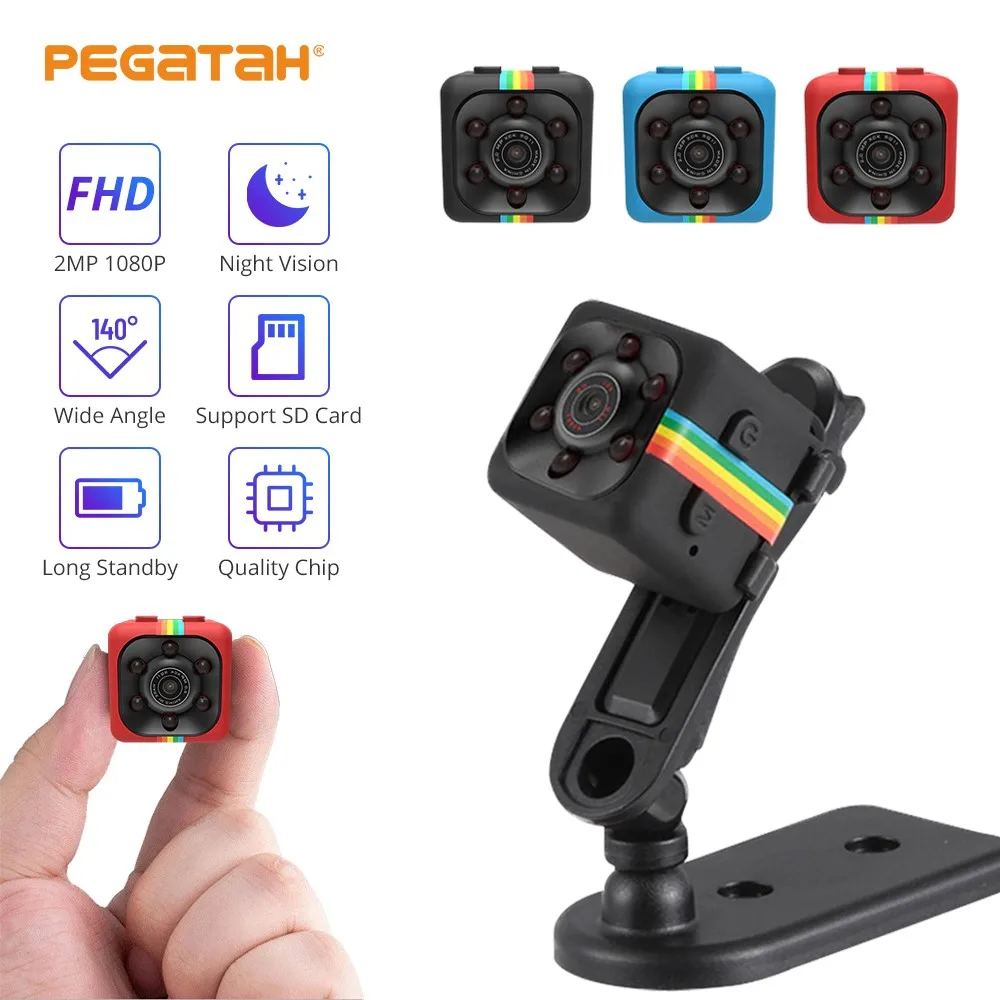 

SQ11 Mini Camera Camcorder HD 1080P IR Night Vision Motion Detection Out door Camcorder Sport DV Video TF Card Small Camera