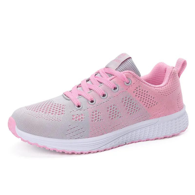 

2020 Sneakers Women High Quality Breathable Summer Lace-Up Casual Shoes Woman Flats Shoes Basket Female tenis femininos