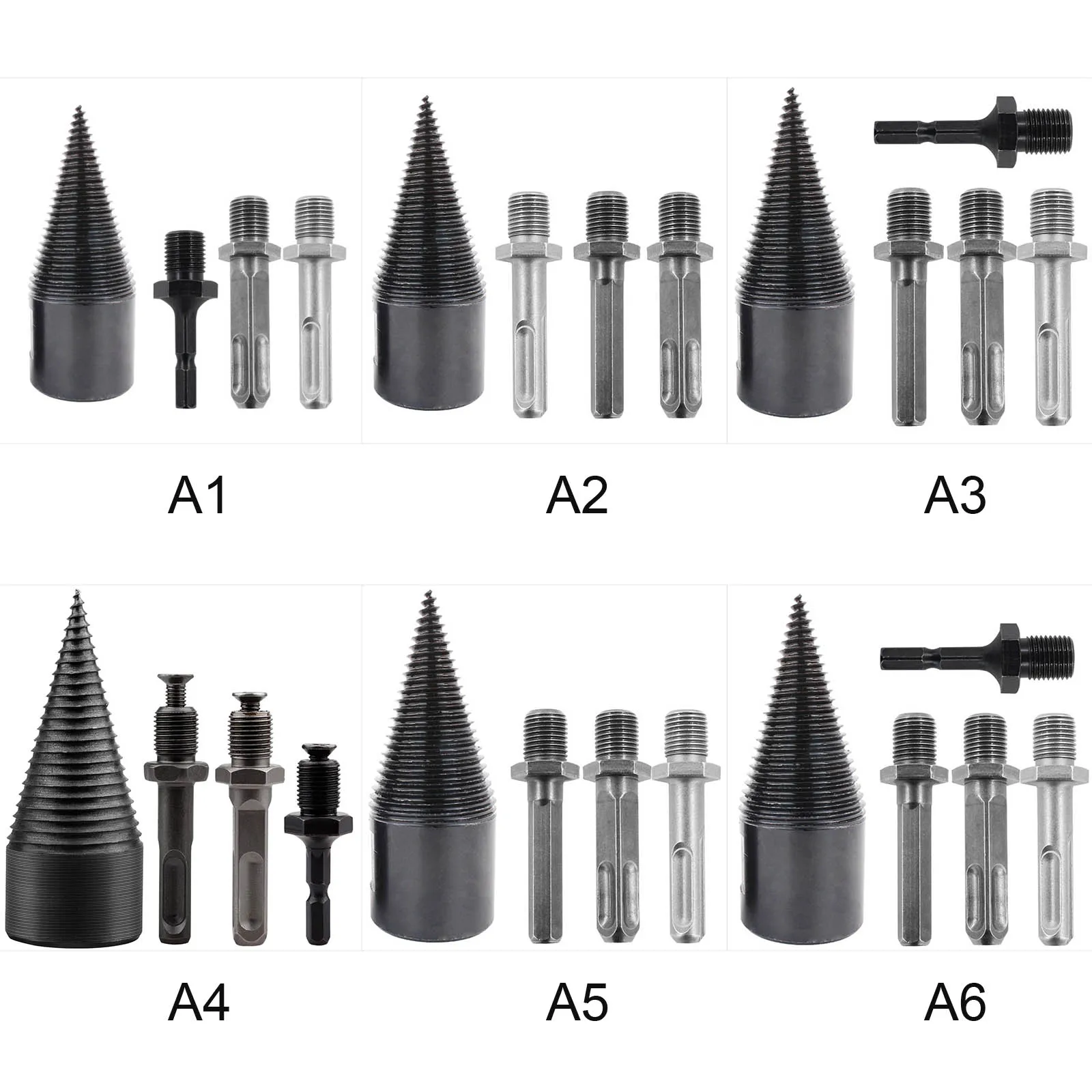 

Wood Working Drill Bit Set Spiral Screw Metric Composite Tap Drill Bit Tap Twist Drill Bit Set Drilling Bits For Woodwoking