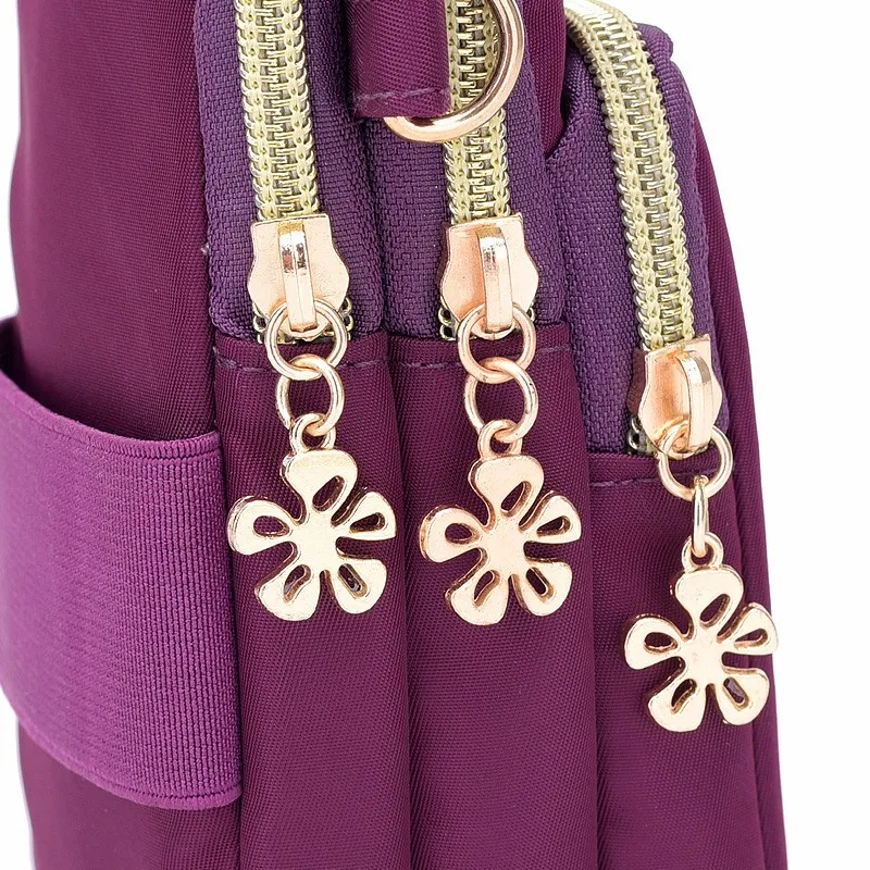 

New Ladies Handbags Waterproof Nylon Women Crossbody Phone Shoulder Bag Mini Pouch Case Belt Casual Fashion Purse Wallet