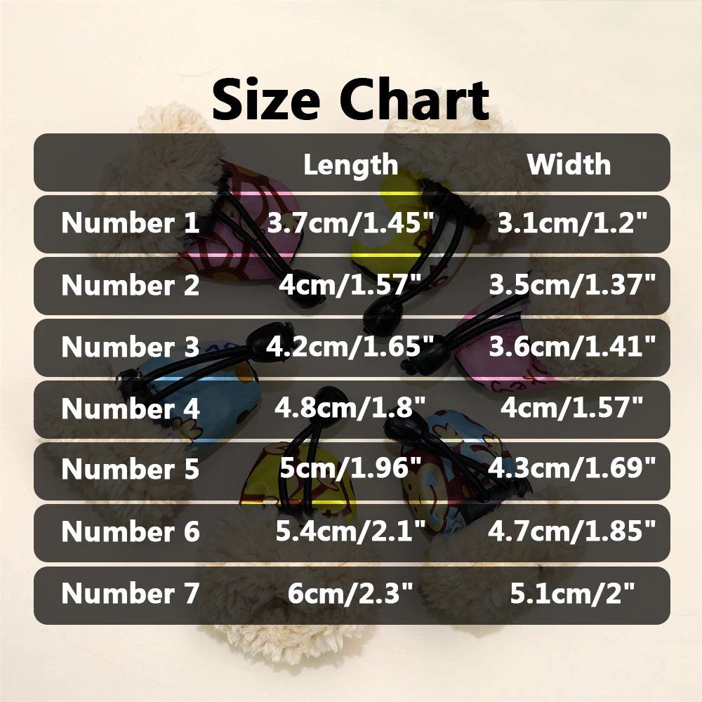 Зимняя теплая хлопковая шерсть домашних животных собак Обувь на резиновой