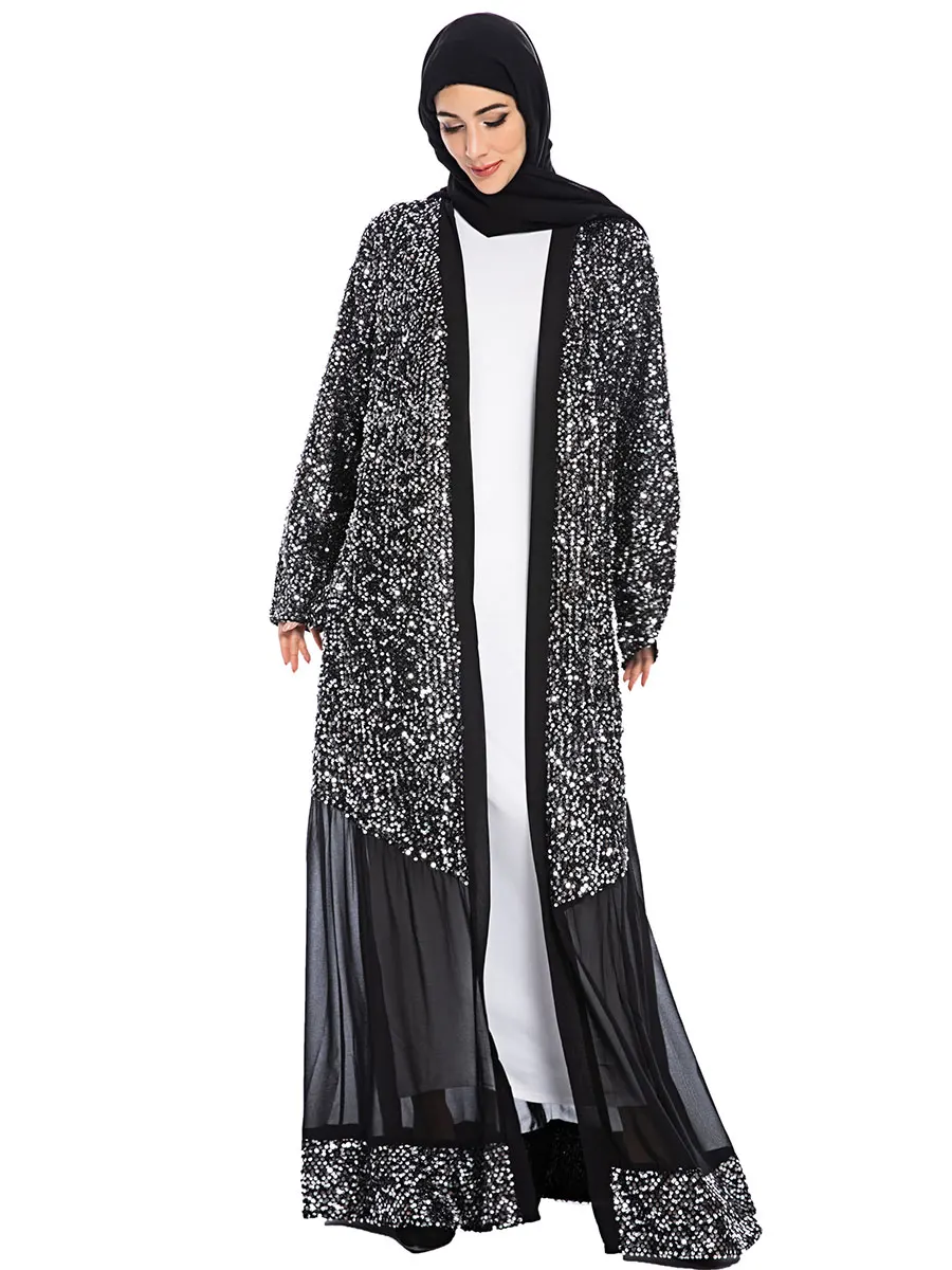 Марокканский кафтан модный простой турецкий Marocain Abaya Femme Musulman Robe|Мусульманская