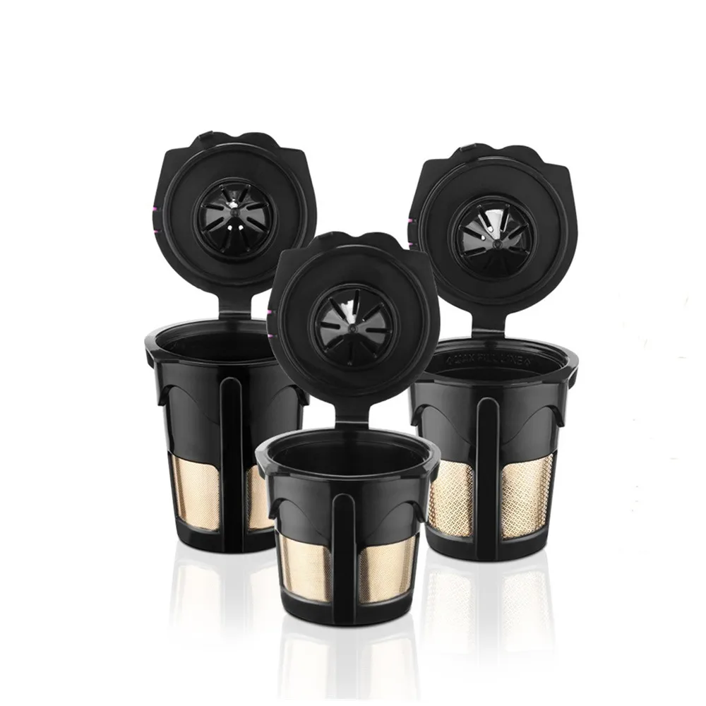 3 размера Nespresso многоразовый фильтр для кофе из нержавеющей стали фильтры