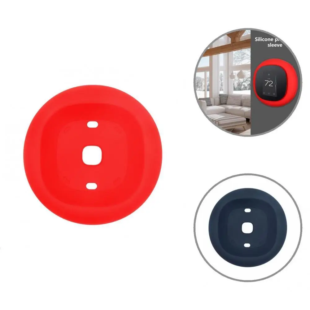

Силиконовый защитный чехол с защитой от отпечатков пальцев, полезный пыленепроницаемый умный термостат, настенная крышка