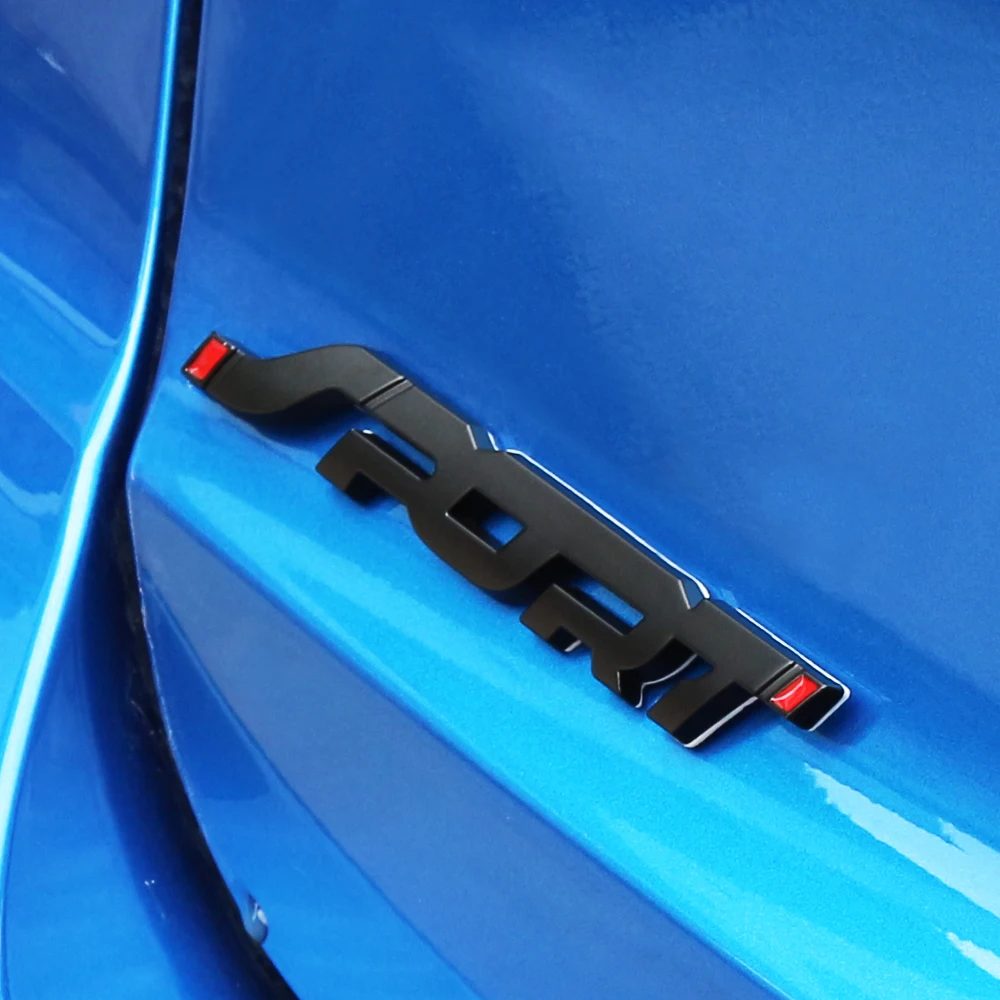 3D металлическая наклейка на автомобиль Спортивная эмблема значок для Kia Sportage Rio