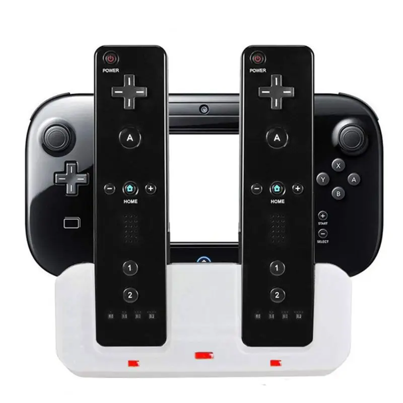 

Smart Charging Station Dock Stand Charger for Wii U Gamepad Remote Controller