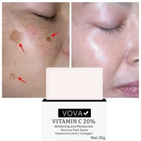 vitamin c 20 whitening freckle face wash soap skin care fade dark spots remove melanin plaque brighten moisturiz nourish skin