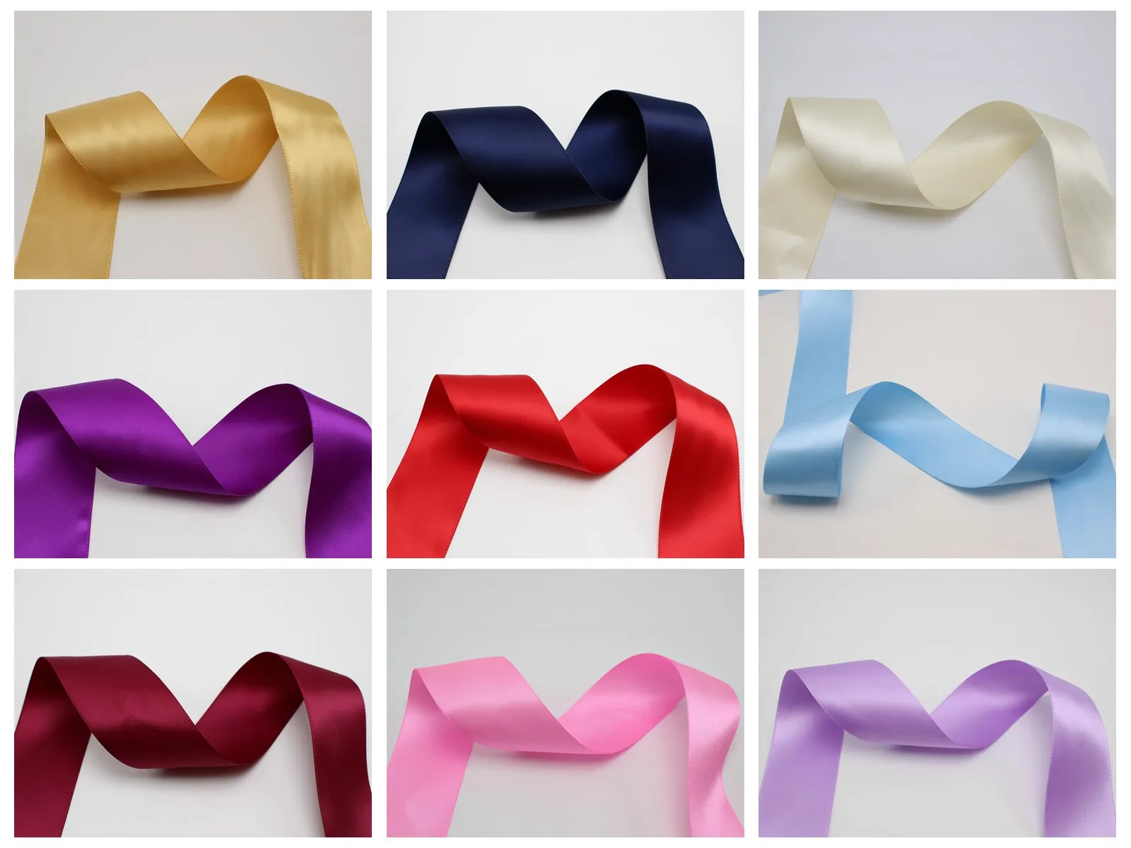 

32.8 Feets 38mm Double Sided Satin Ribbon Gift Bow Wedding Craft Pick Your Color