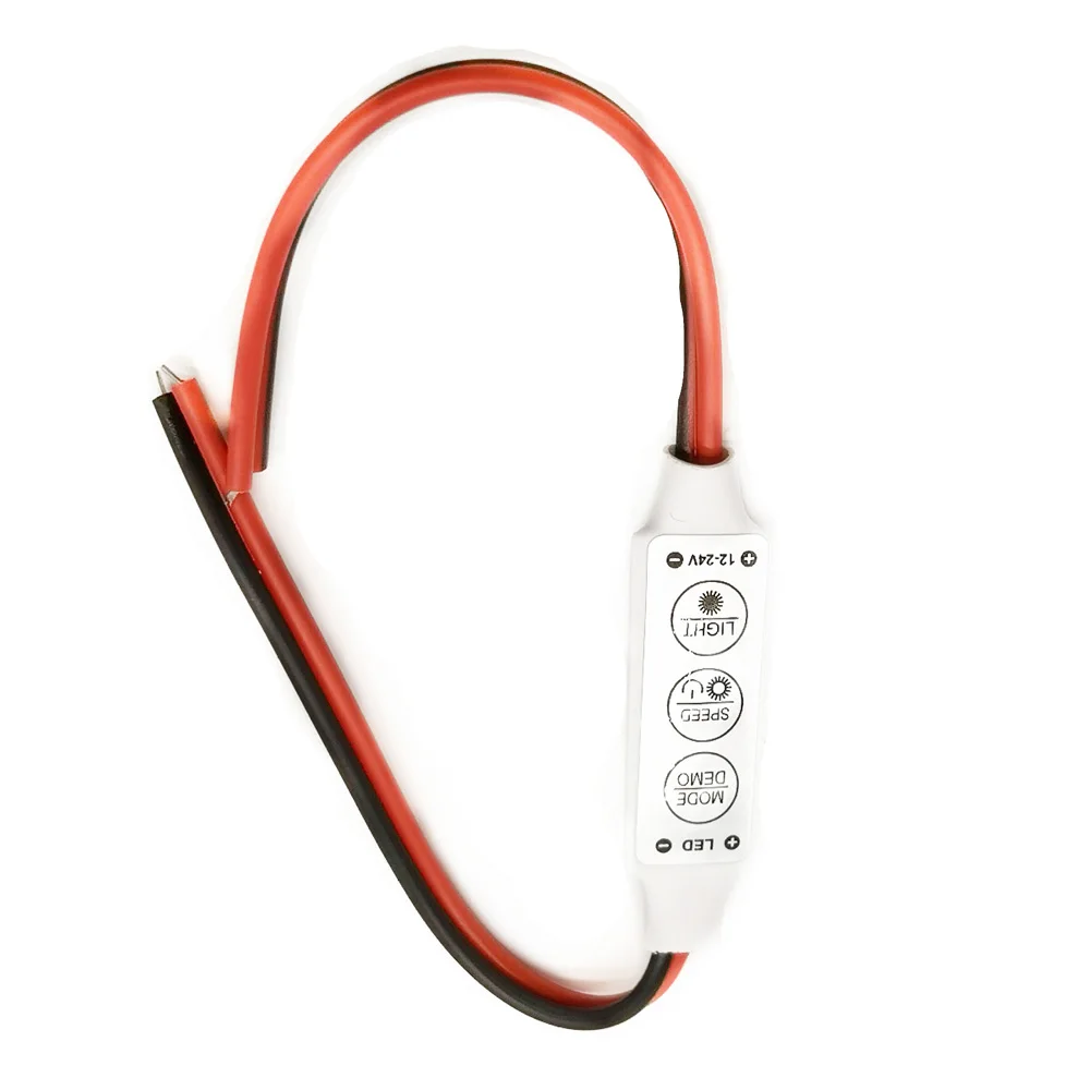 Контроллер светодиодной ленты мини-диммер RF Remote DC 5V 12V 24V контроллер для LED 5050 2835