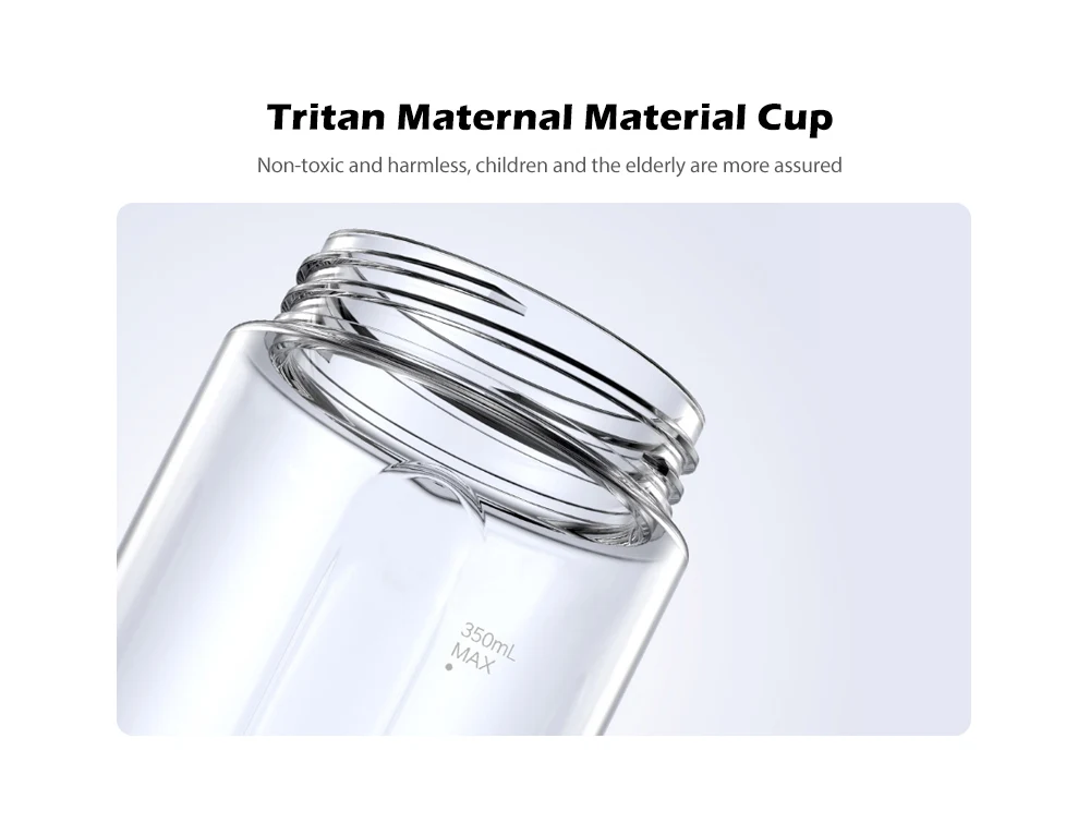 Xiaomi VIOMI Joicer Cup 350 мл большой емкости перезаряжаемая мощность двигателя пищевого качества материал соковыжималка для фруктов настольная соковыжималка машина