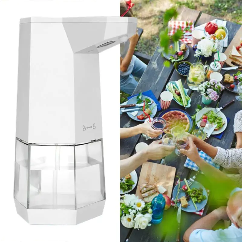 

Contactless Automatic Sensor Soap Dispenser Waterproof Shampoo Conditioner Shower Gel Container for Kitchen Bathroom