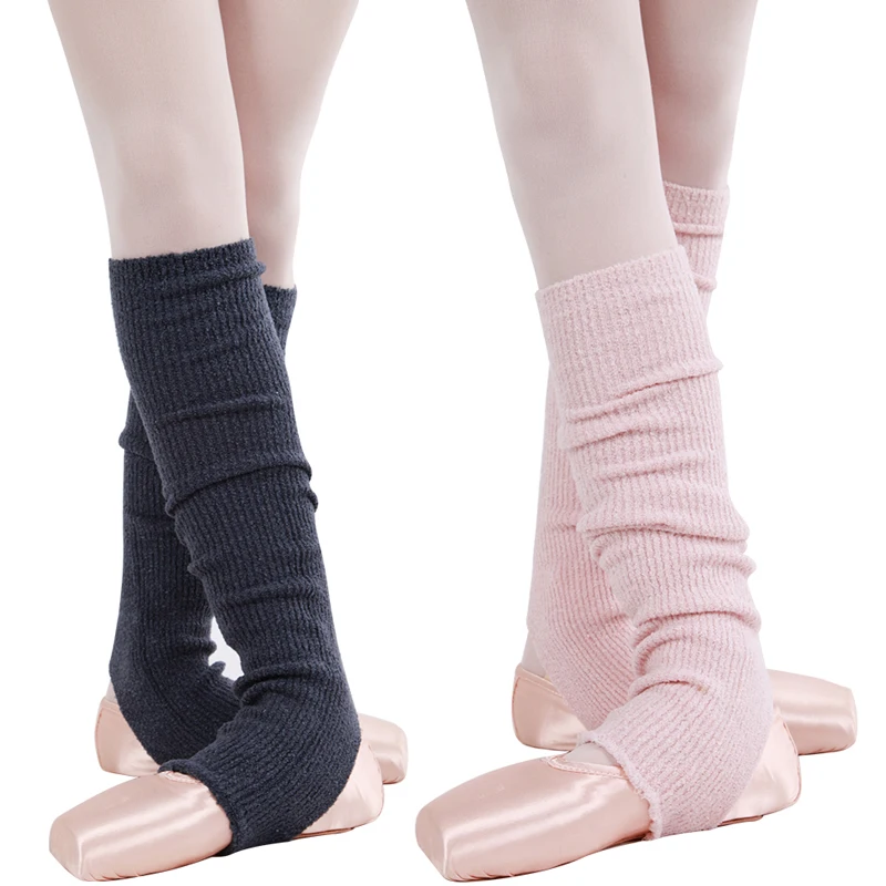 

Adults Winter Leg Warmers Knitted Leggings Warmers For Dance Women Beenwarmers Girl Long Latin/Ballet Dance Sock Black Ballerina