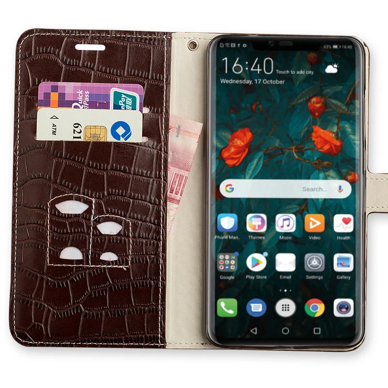Роскошный чехол для телефона iPhone 6 6s 7 8 Plus 11 Pro X Xs Max с крокодиловой текстурой