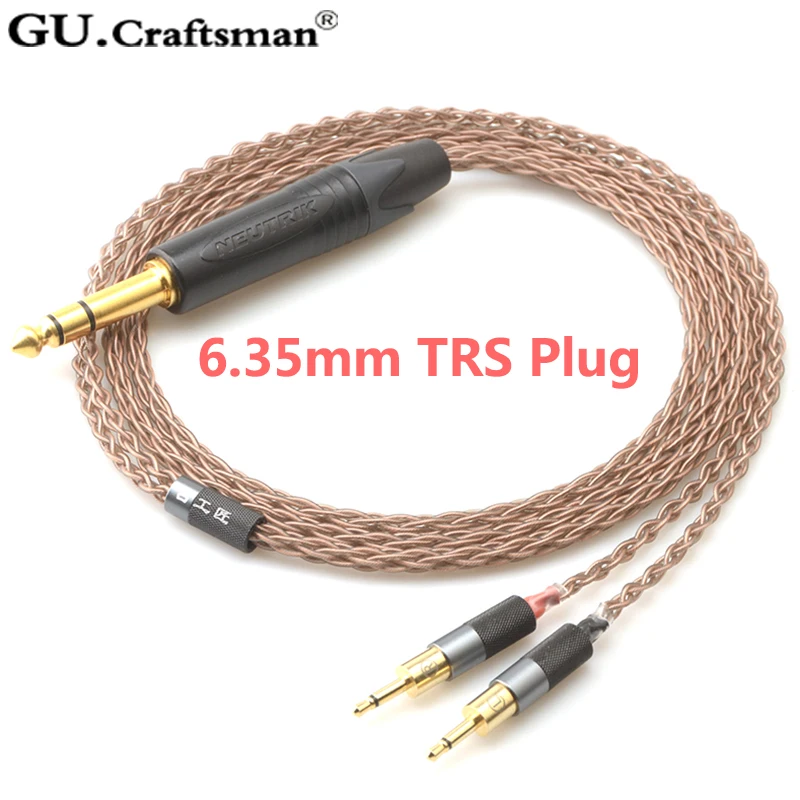 GUcraftsman 6N OCC медь для SENNHEISER HD700 4Pin XLR 2,5 мм/4,4 мм Баланс кабель для наушников