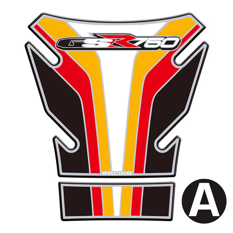 3D наклейки на бак топлива мотоцикла защитные для Suzuki GSR 750 GSR750 2011 2016 2012 2013 2014