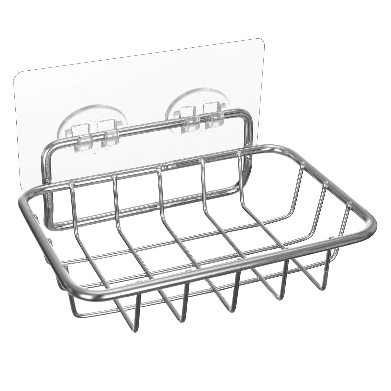 Soap Dishes Case Sponge Storage Holder Rack Draining Bathroom Kitchen Tray Accessories | Дом и сад