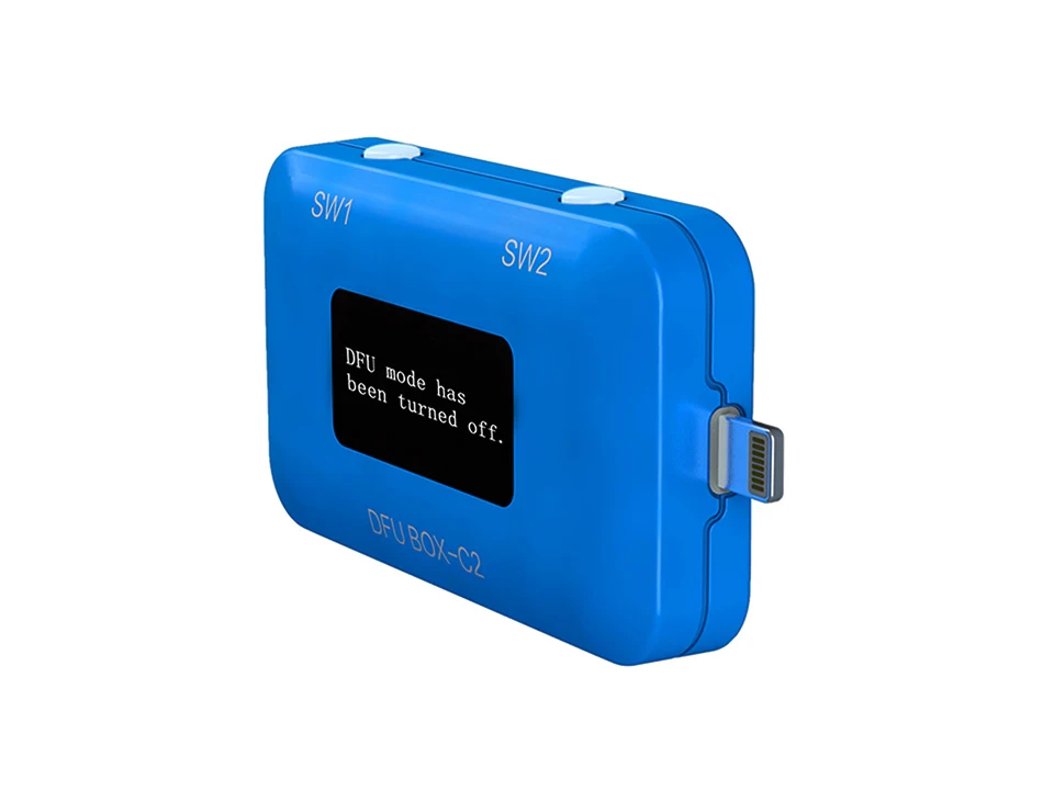 DFU BOX-C2 для восстановления перезагрузки IOS Restore Reboot мгновенно SN/ECID/Информация о модели считывание USB Отображение напряжения тока