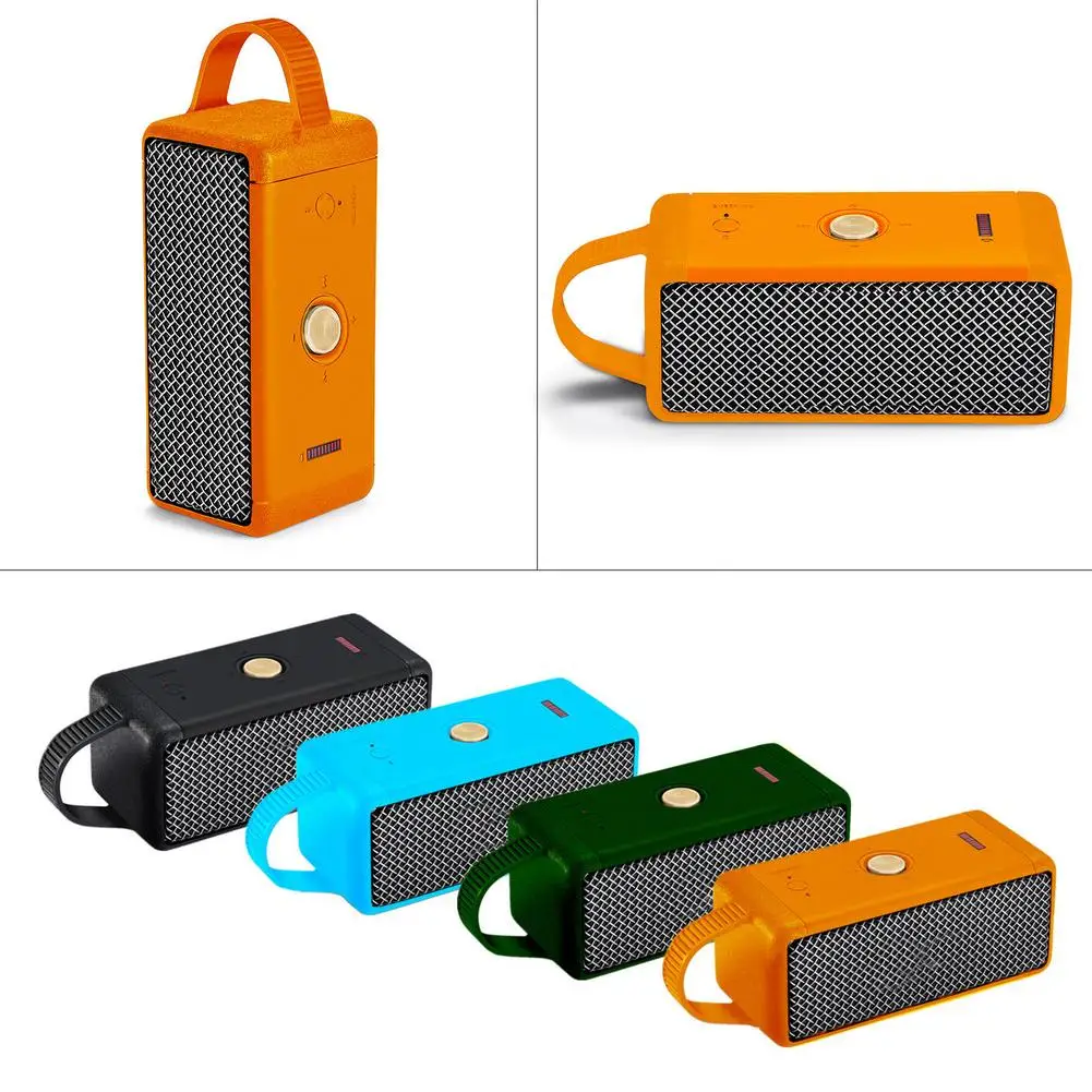 

Stofdicht Siliconen Speaker Gevallen Cover Shell Anti-Fall Zachte Beschermhoes Voor Marshall Emberton Luidspreker Accessoires