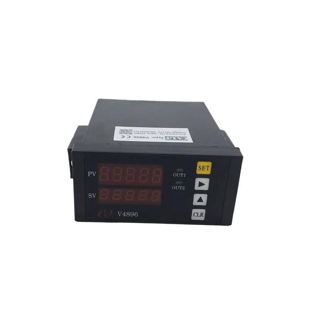 

V4896 Weighing display controller 24V 5 digital LED peak hold load cell indicator