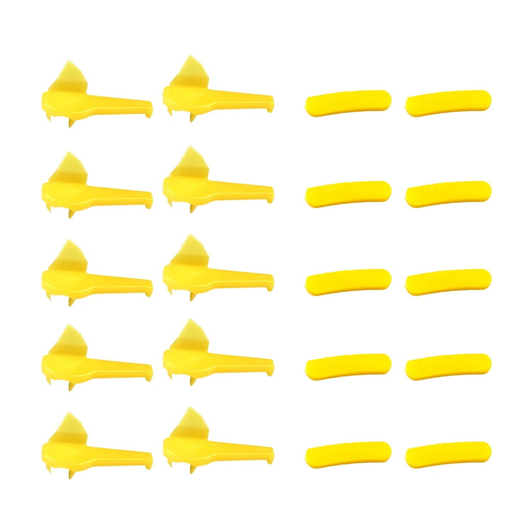 

20x 60mm Auto Duck Head Inserts Tire Accessories Nylon Plastic Bird