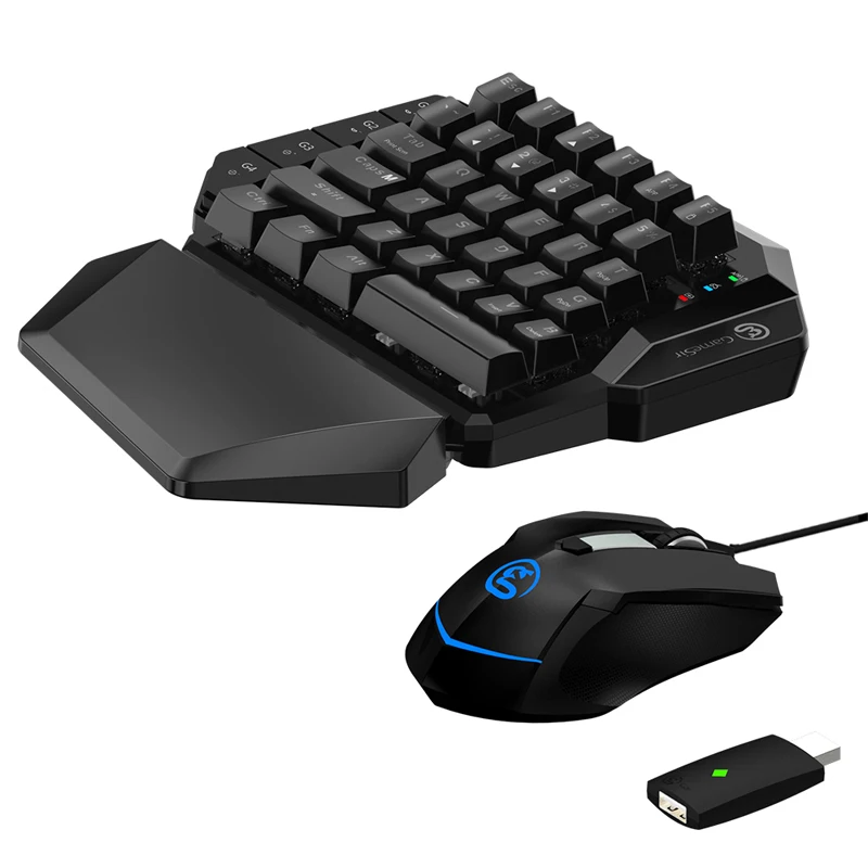 GameSir VX с одной рукой 2,4G Беспроводная Bluetooth игровая клавиатура с регулируемым dpi Проводная мышь для Xbox/PS3/PS4/Switch/PC