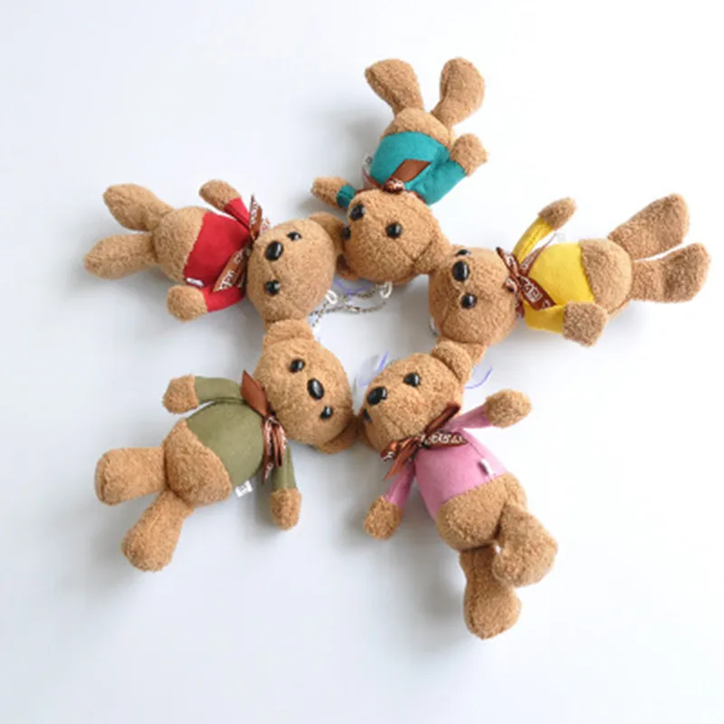 Line Friends Brown Bear Transform Plush Toy Keychain Dinosaur Tiger Toys Children's Cartoon Birthday For Girl Presents | Украшения и