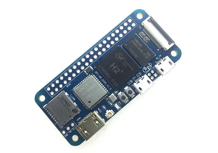 BPI M2 Zero Quad Core с открытым исходным кодом одноплатный компьютер H2 + чип|Датчик ABS| |