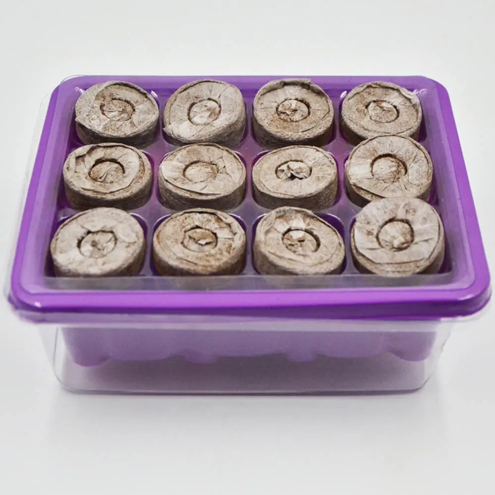 Горшочки для сеялки садоводство гидропонная система 12 Ячеек|Детские горшки| |