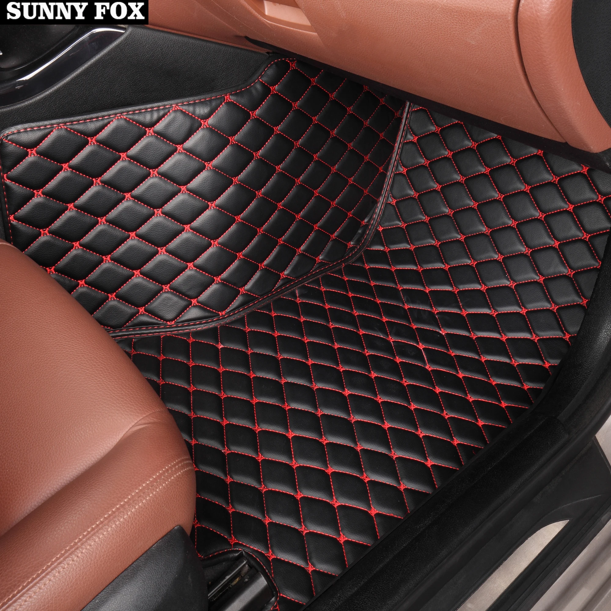 Sunny Fox автомобильные коврики для BMW 3/4/6/7 серии GT M3 X1 X3 X4 X5 X6 Z4 5D авто-Стайлинг любую