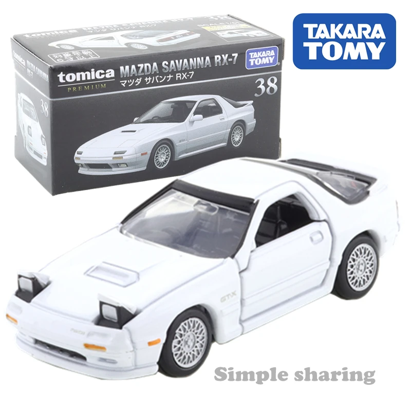 Takara Tomy Tomica Premium No. 38 Mazda Savanna RX-7 Scale 1/61 популярная детская модель металлического