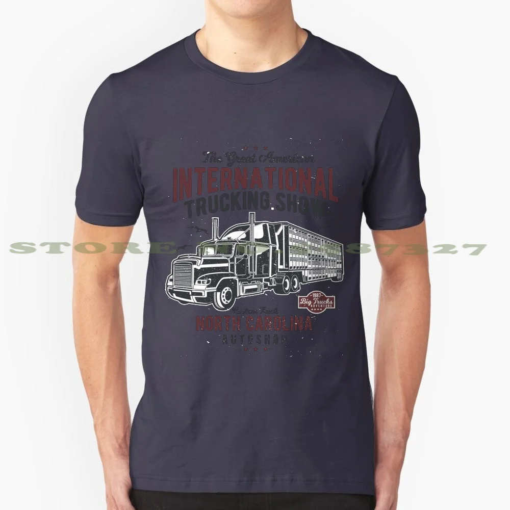 

The Great American International Truck Show Cool Design Trendy T-Shirt Tee The Great American International Truck Show Custom