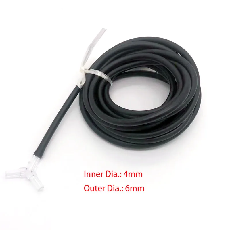 Аквариум 1 м/3 м/5 м/10 м кислородный насос шланг воздушный пузырь камень аквариум Пруд насос трубка 4*6 мм