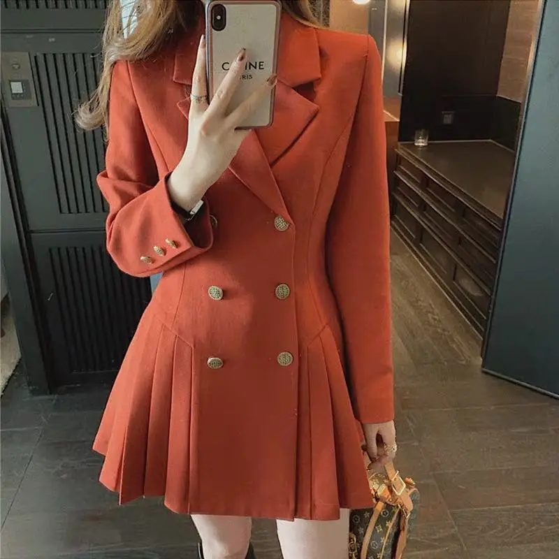

Fashion Hepburn Sexy Little Black Dress Women Business Suit Female French Style Elegant Vestidos Office Lady Autumn Outfit