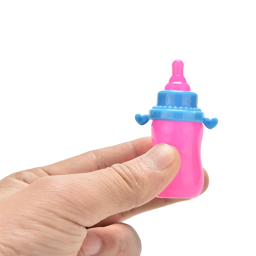 

MINIFRUT Magic Feeding Bottles for Girls Kelly Dolls Accessories 11" Rose and Blue Color Random Send 1 Pc Dolls Accessories