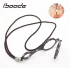 Очки iboode складные для чтения, портативные пресбиопические с мраморным рисунком, в стиле ретро, для мужчин и женщин