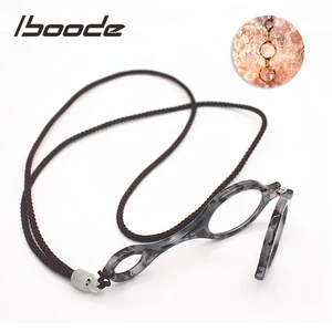 Очки iboode складные для чтения, портативные пресбиопические с мраморным рисунком, в стиле ретро, для мужчин и женщин