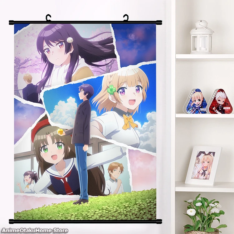 Аниме Osananajimi ga Zettai ni Makenai любовь комедия Мару замхару HD Настенная картина прокрутка постер домашний декор коллекционное Искусство Подарки
