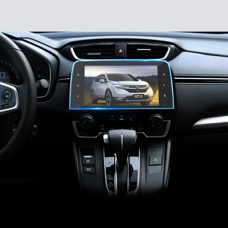 For Honda CRV CR-V Instrument panel navigation display tempered protective film control car GPS screen stickers i