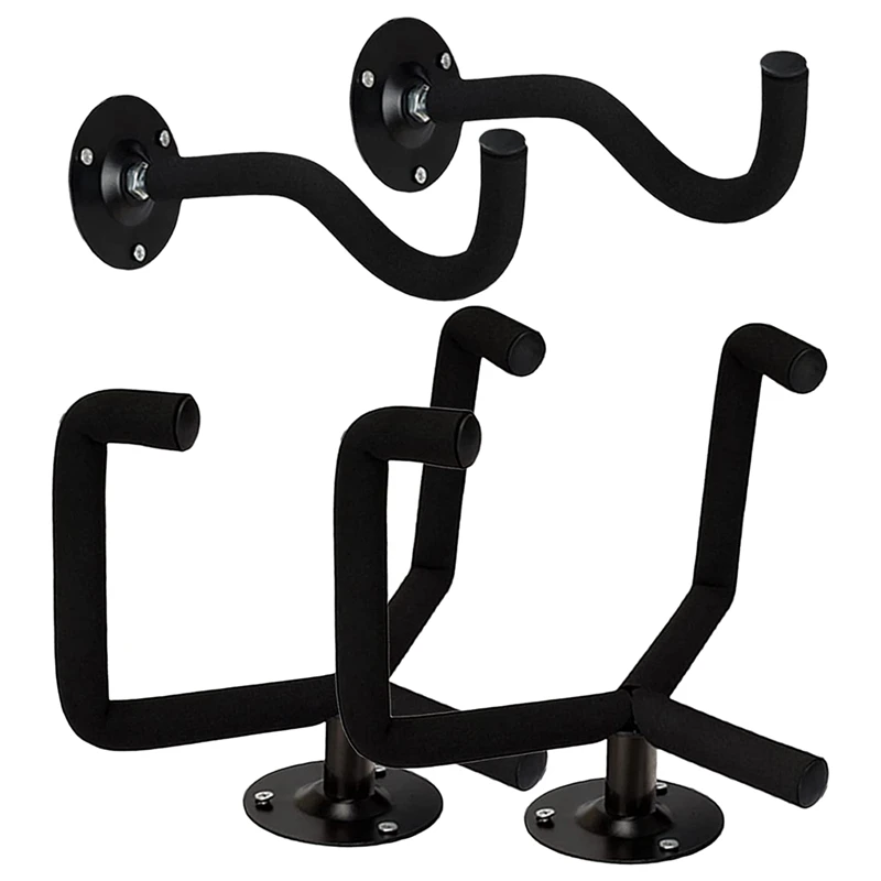

Guitar Wall Hanger Horizontal Guitar Wall Mount Guitar Hanger Holder For Electric Guitar/Acoustic Guitar/Bass/Ukulele