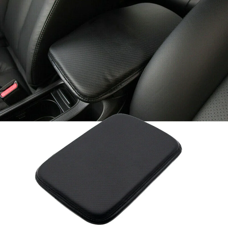 

Universal Car Interior Armrest Cover PU Leather Textured Auto Elbow Rest Cushion Pad Anti Scratch Mats Car Armrest Protector