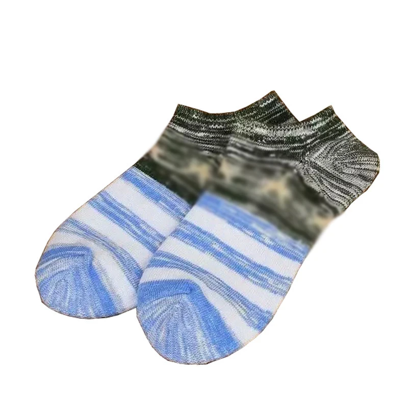 

3 Pairs/lot Men's Ankle Socks Fashion Colorful Cotton Boat Sock Slippers Short Breathable Socks Men Male Low Cut Ankle Socks