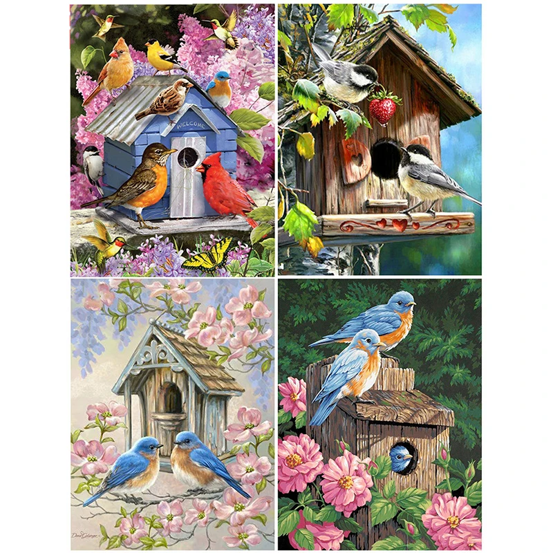 

Diamond Painting Animal Bird 5D DIY Picture of Rhinestones Diamond mosaic Diamond Embroidery Cross Stitch diamond painting kit