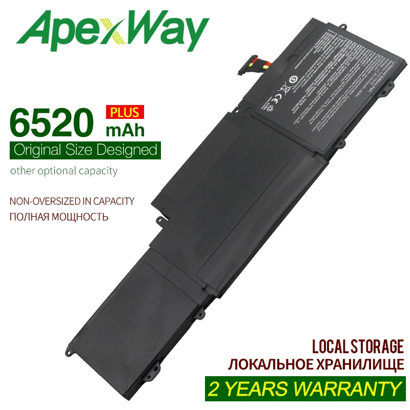 Новый аккумулятор ApexWay для ноутбука asus 7 4 В 6520 мА · ч Аккумулятор vivobook u38n zenbook ux32