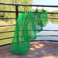thickening small grid nets live fish nets bag mesh bag childrens toys storage net bag very durable outdoor travel stor golf bag