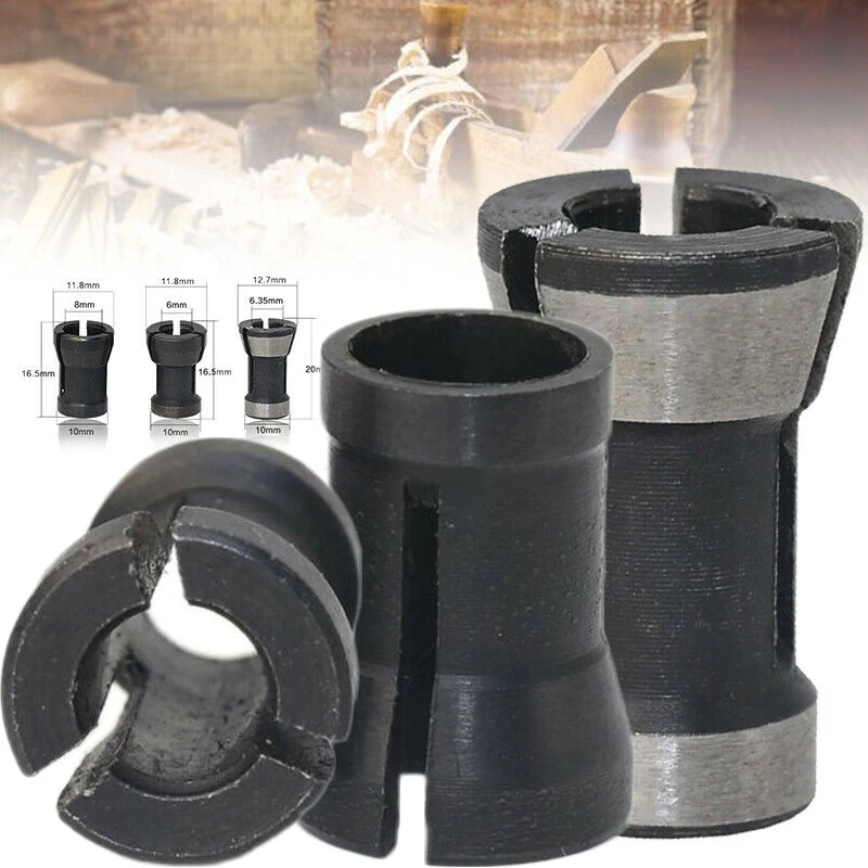 

Router Collet Extension Rod 6mm~8mm Shank Router Trim Molding Machine Accessorie