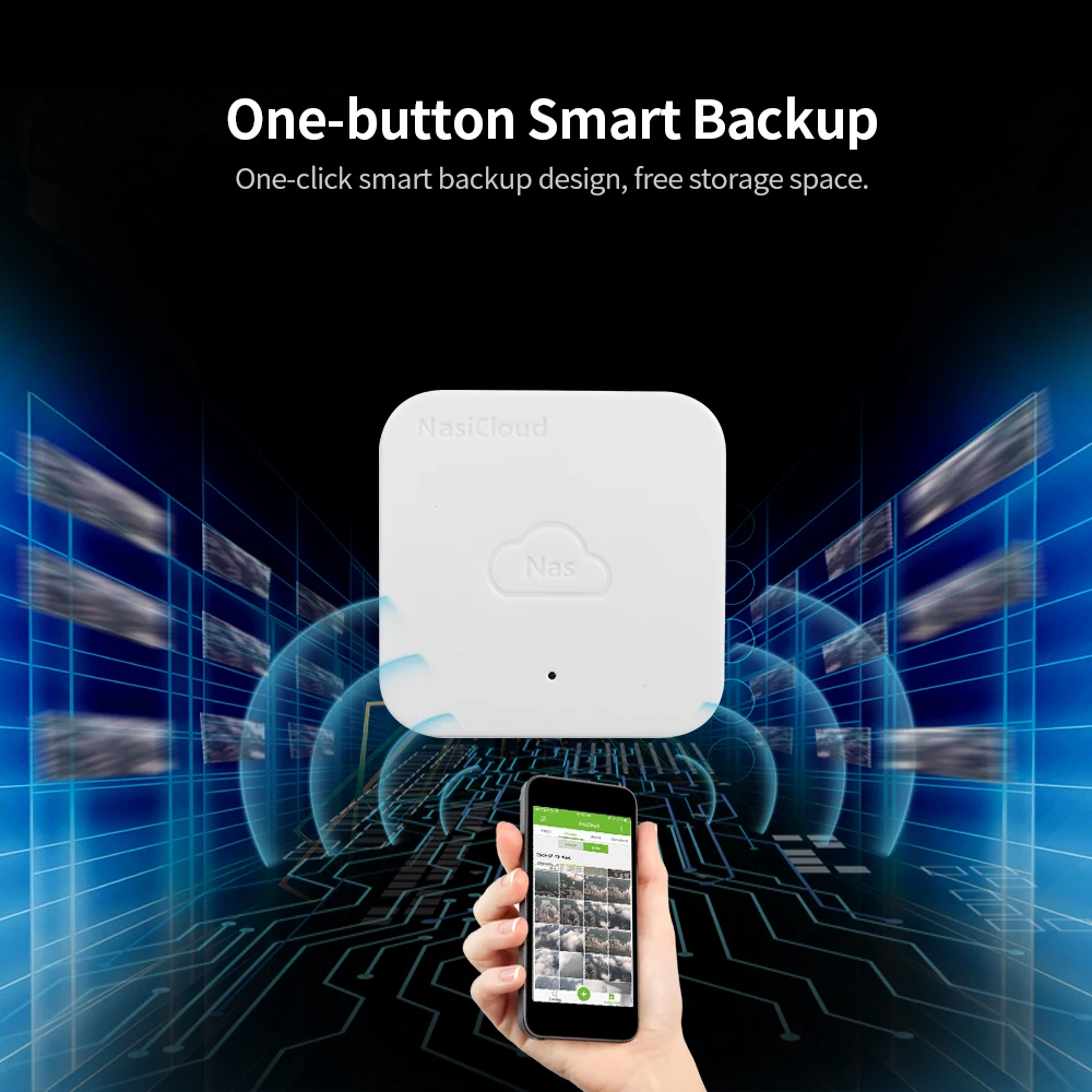 NasCloud Wi-Fi Облачное хранилище A1 жесткий диск флешка 256 Мб LPDDR частное облачное для