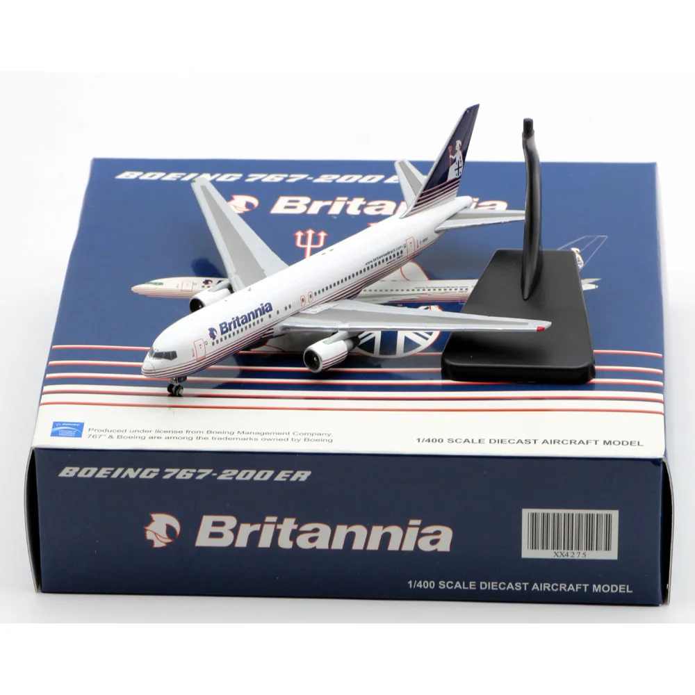 Коллекционный самолет из сплава 1:400 подарок JC Крылья XX4275 Британия дыхательные