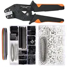 Набор инструментов для обжима С Храповым Механизмом Dupont, стандартный номер AWG 28-20 (0,08-2,54 мм), Набор плоскогубцев для обжима с разъемами Dupont мм, стандартная клемма